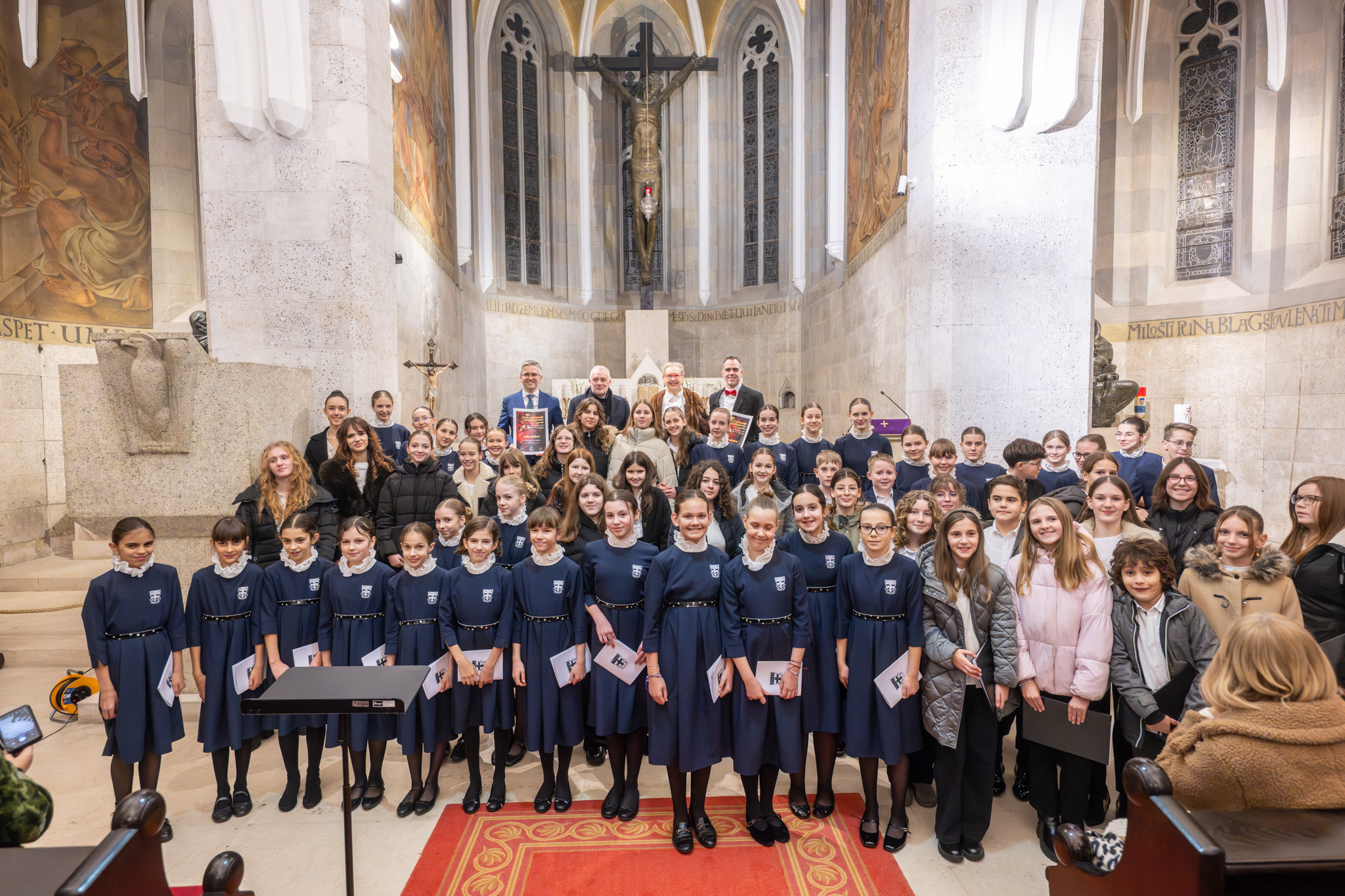 ​Održan koncert Uršulinih zvjezdica u crkvi sv. Marka u Zagrebu